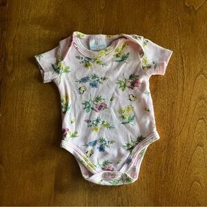 Laura Ashley floral bodysuit 0-3m
